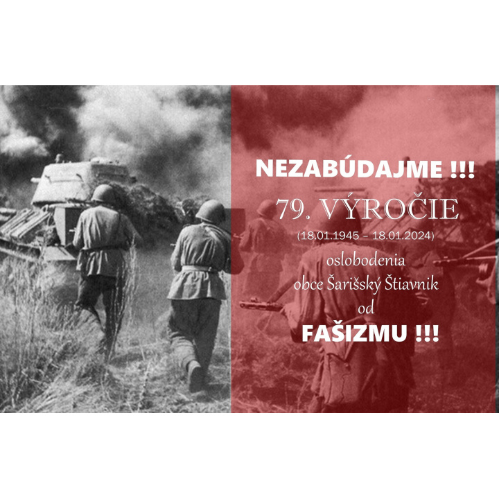 79. výročie oslobodenia obce od FAŠIZMU !!!