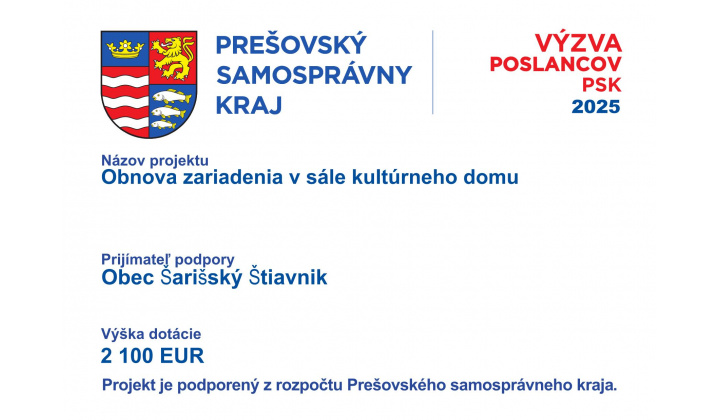 Výzva poslanca PSK 2025