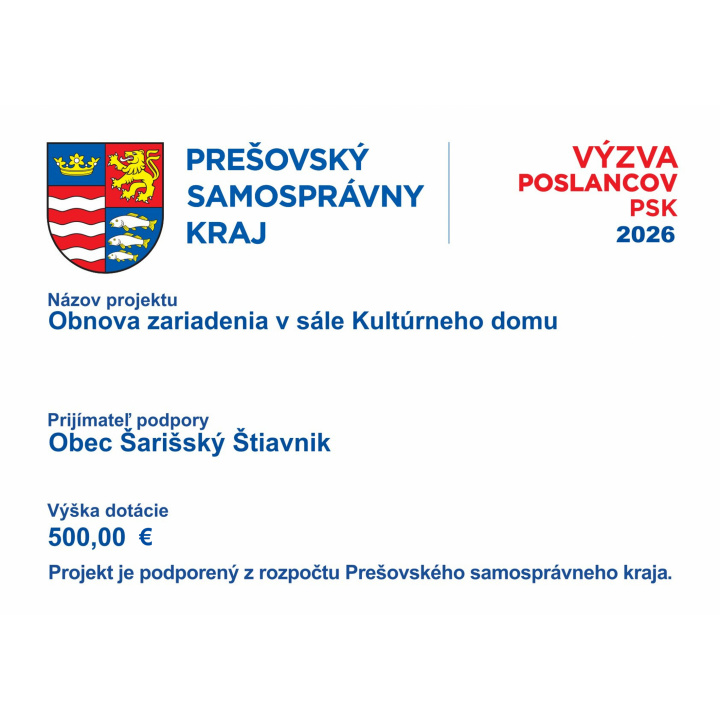 Výzva poslanca PSK 2026